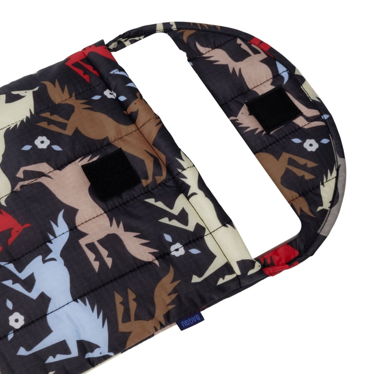 Baggu Puffy Laptop Sleeve 13"/14" in Horse Cut Outs - Getoutside Shoes