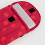 Baggu Puffy Laptop Sleeve 13"/14" in Red Polka Dot - Getoutside Shoes