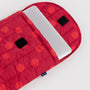Baggu Puffy Laptop Sleeve 16" in Red Polka Dot - Getoutside Shoes