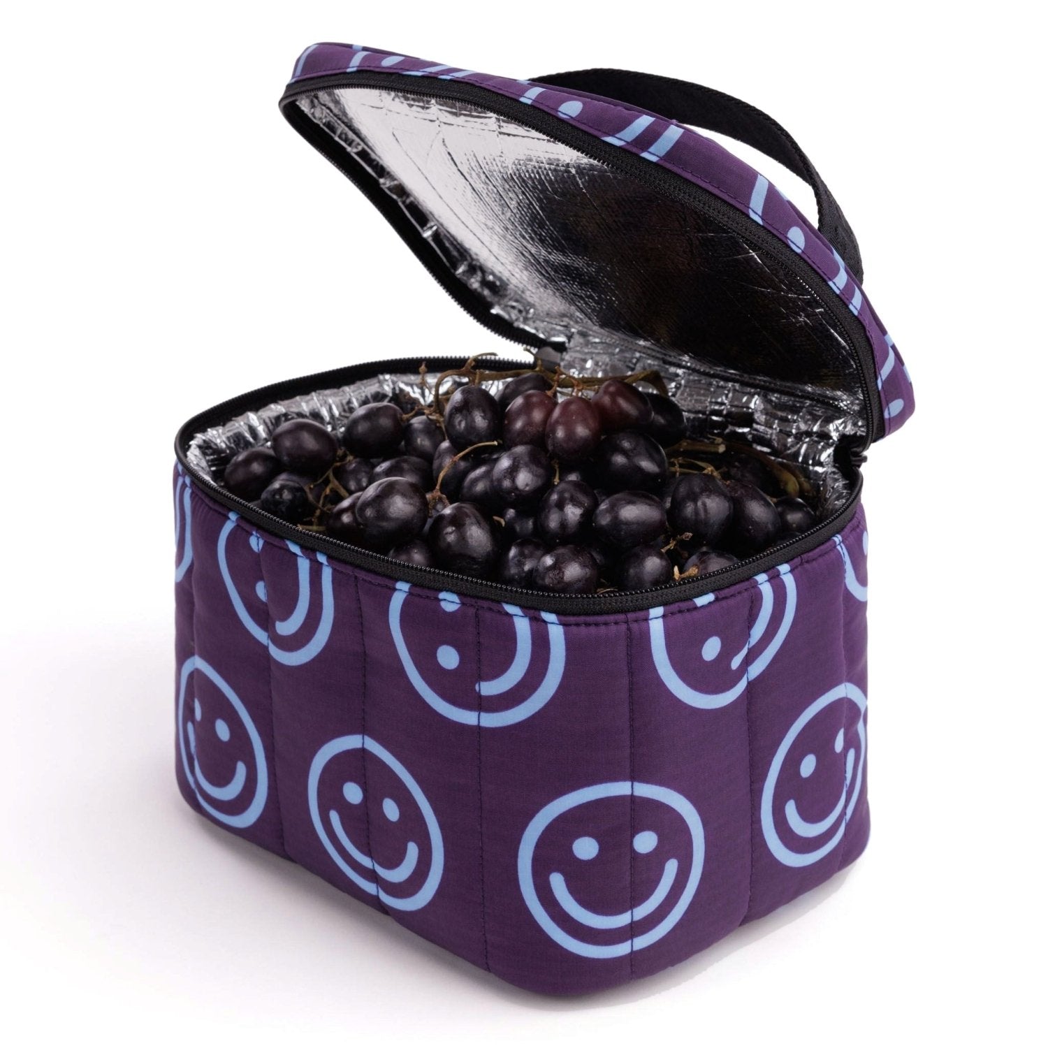 Baggu Puffy Lunch Bag in Indigo Happy - Getoutside Shoes