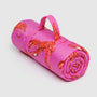 Baggu Puffy Picnic Blanket in Pink Lobster - Getoutside Shoes