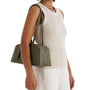 Baggu Recycled Leather Bowler Bag in Loden - Getoutside Shoes