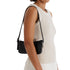 Baggu Recycled Leather Pochette in Black - Getoutside Shoes