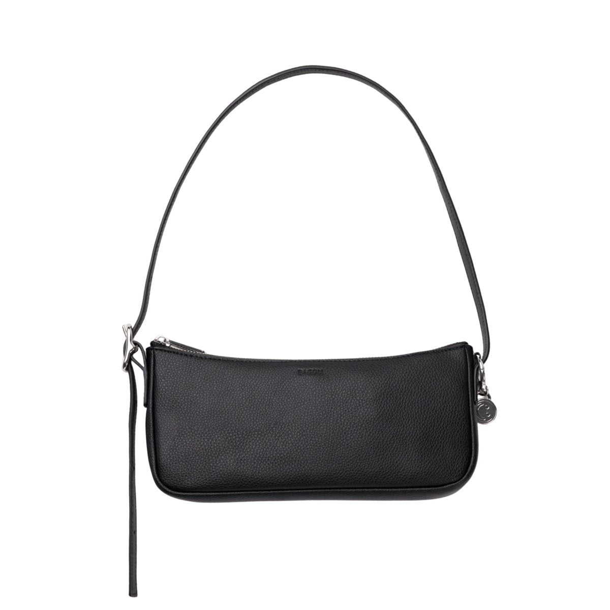 Baggu Recycled Leather Pochette in Black - Getoutside Shoes