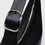 Baggu Recycled Leather Shoulder Bag in Black - Getoutside Shoes