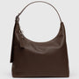 Baggu Recycled Leather Shoulder Bag in Brown - Getoutside Shoes
