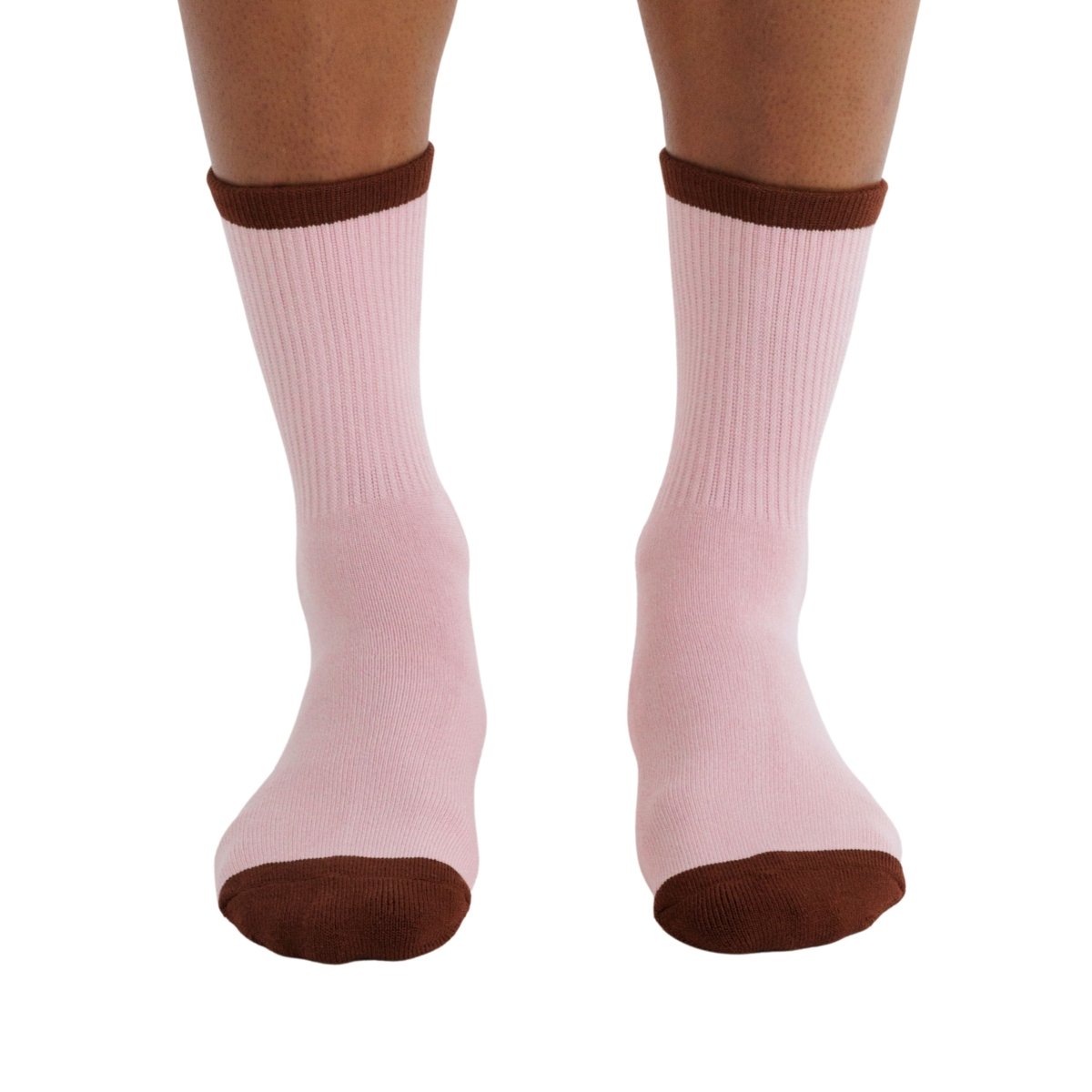Baggu Ribbed Sock in Blush Mix - Getoutside Shoes