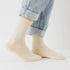 Baggu Ribbed Sock in Ecru - Getoutside Shoes