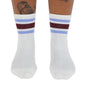 Baggu Ribbed Sock in Ivory Stripe - Getoutside Shoes