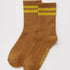 Baggu Ribbed Sock in Toffee Stripe - Getoutside Shoes
