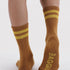 Baggu Ribbed Sock in Toffee Stripe - Getoutside Shoes
