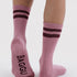 Baggu Ribbed Sock in Wild Plum Stripe - Getoutside Shoes