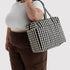 Baggu Small Cloud Carry-On in Black And Cream Gingham - Getoutside Shoes