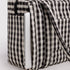 Baggu Small Cloud Carry-On in Black And Cream Gingham - Getoutside Shoes