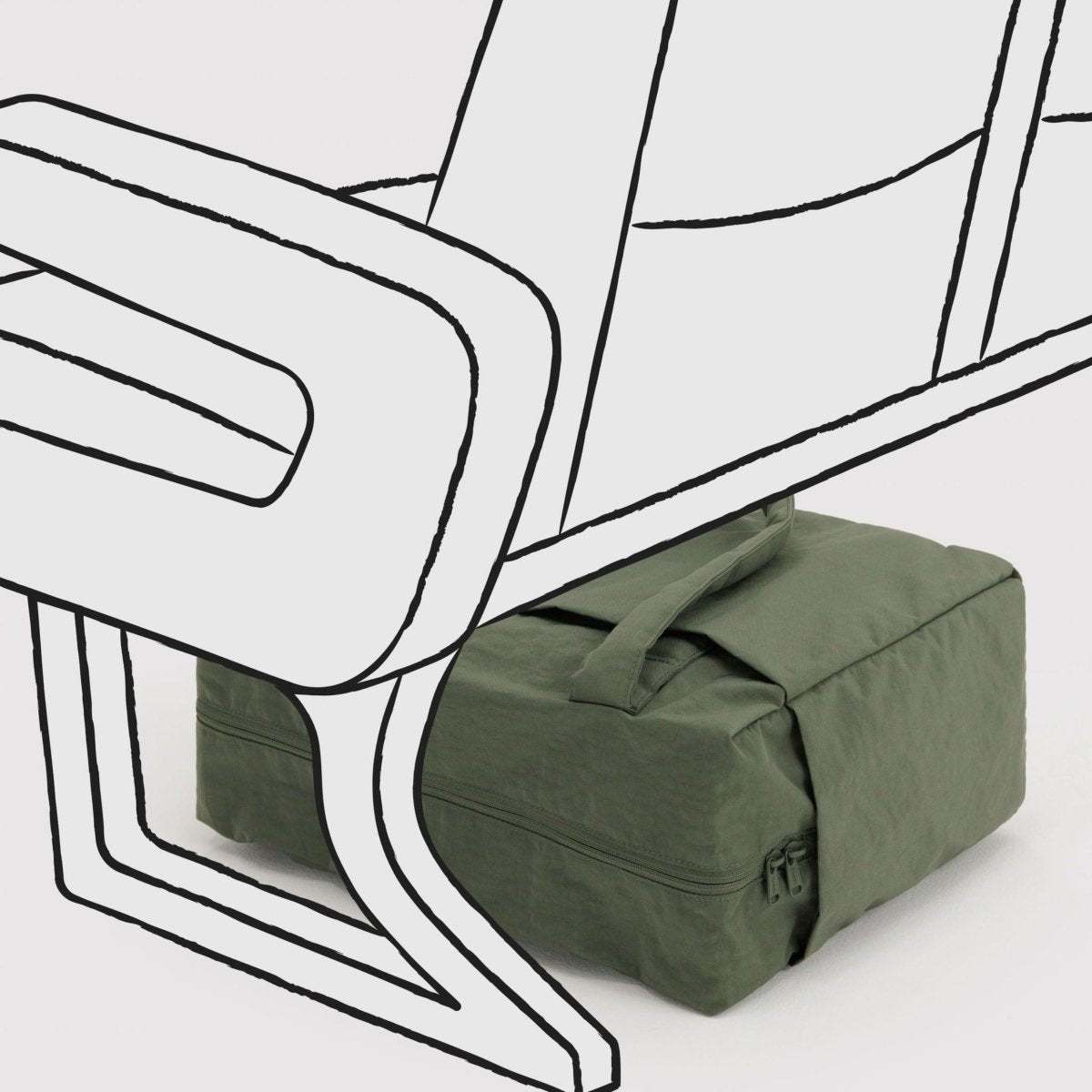 Baggu Small Cloud Carry-On in Caper - Getoutside Shoes