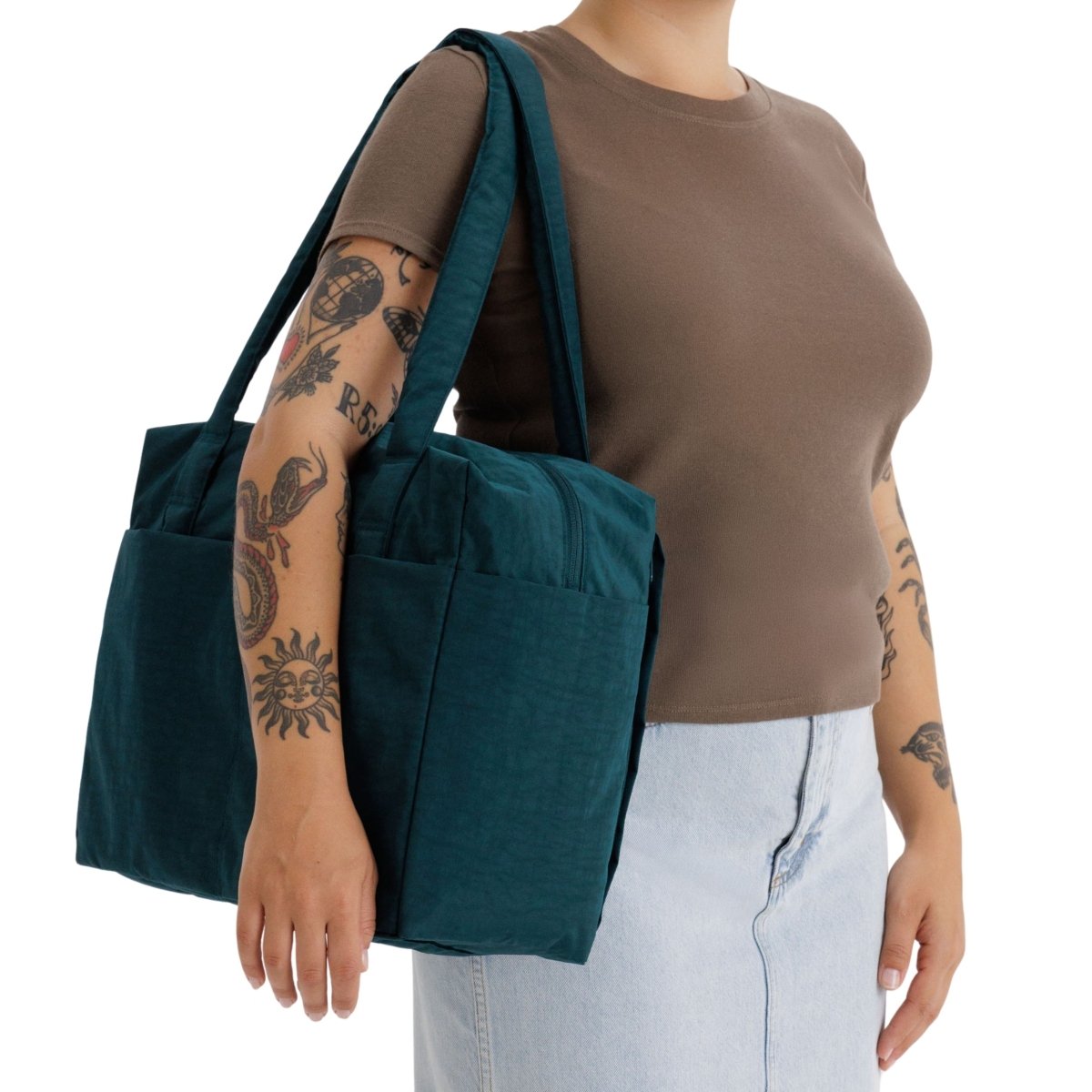 Baggu Small Cloud Carry - On in Deep Sea - Getoutside Shoes