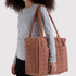 Baggu Small Cloud Carry-On in Tan Houndstooth - Getoutside Shoes