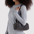 Baggu Small Denim Bowler Bag in Washed Black Denim - Getoutside Shoes