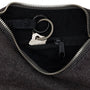 Baggu Small Denim Crescent Bag in Black - Getoutside Shoes