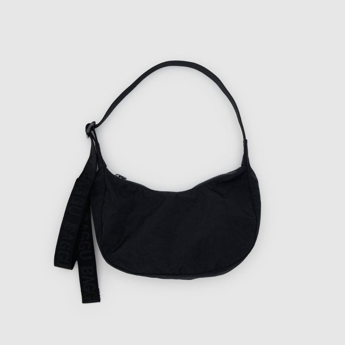 Baggu Small Nylon Crescent Bag in Black - Getoutside Shoes
