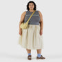 Baggu Small Nylon Crescent Bag in Butter - Getoutside Shoes