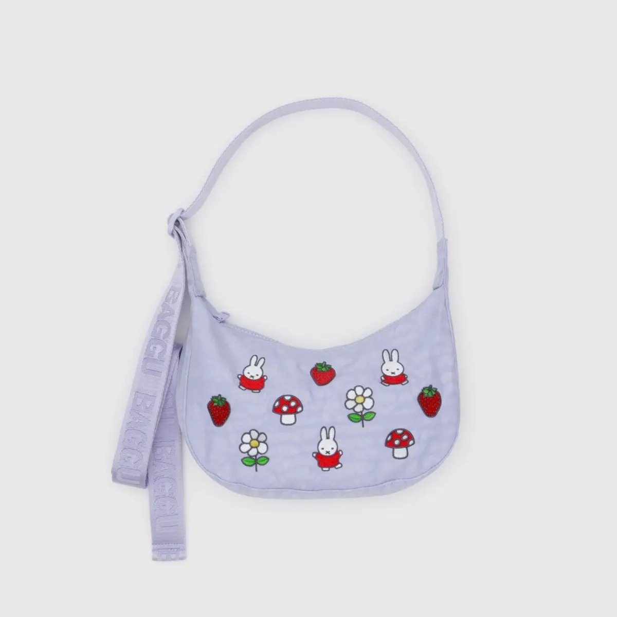 Baggu Small Nylon Crescent Bag in Miffy - Getoutside Shoes