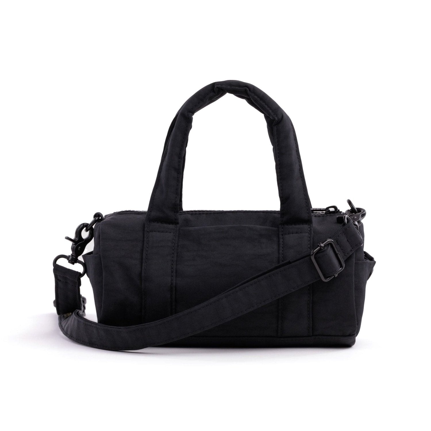 Baggu Small Nylon Duffle Bag in Black - Getoutside Shoes