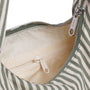 Baggu Small Nylon Meringue Bag in Sage Stripe - Getoutside Shoes