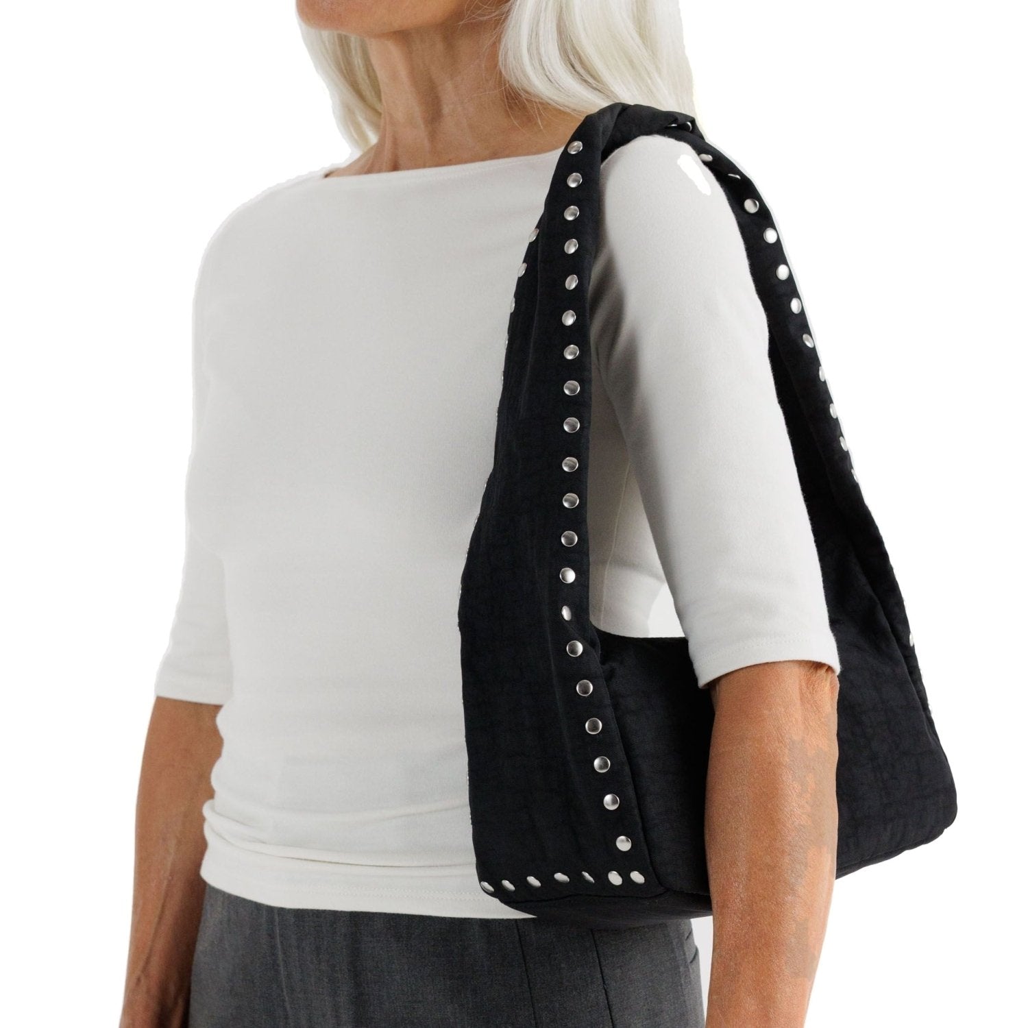 Baggu Small Nylon Meringue Bag in Studs - Getoutside Shoes