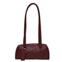 Baggu Small Recycled Leather Bowler Bag in Mahogany - Getoutside Shoes