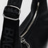 Baggu Small Recycled Leather Crescent Bag in Black - Getoutside Shoes