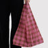 Baggu Standard Bag in Azalea Pink Tartan - Getoutside Shoes