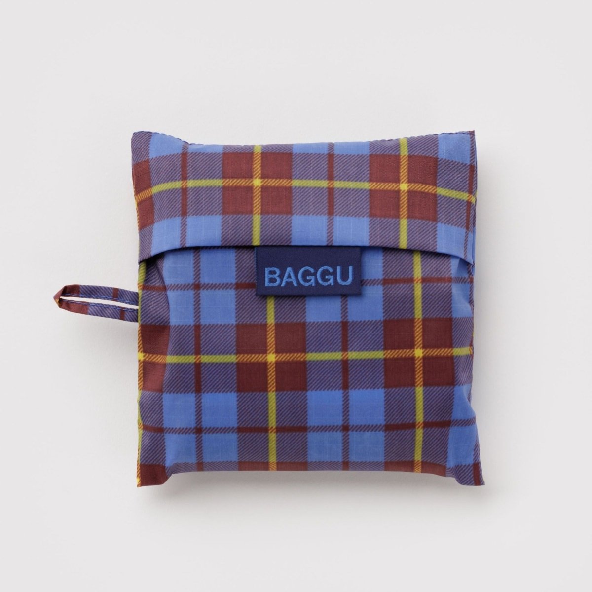 Baggu Standard Bag in Blue Tartan - Getoutside Shoes