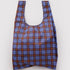 Baggu Standard Bag in Blue Tartan - Getoutside Shoes