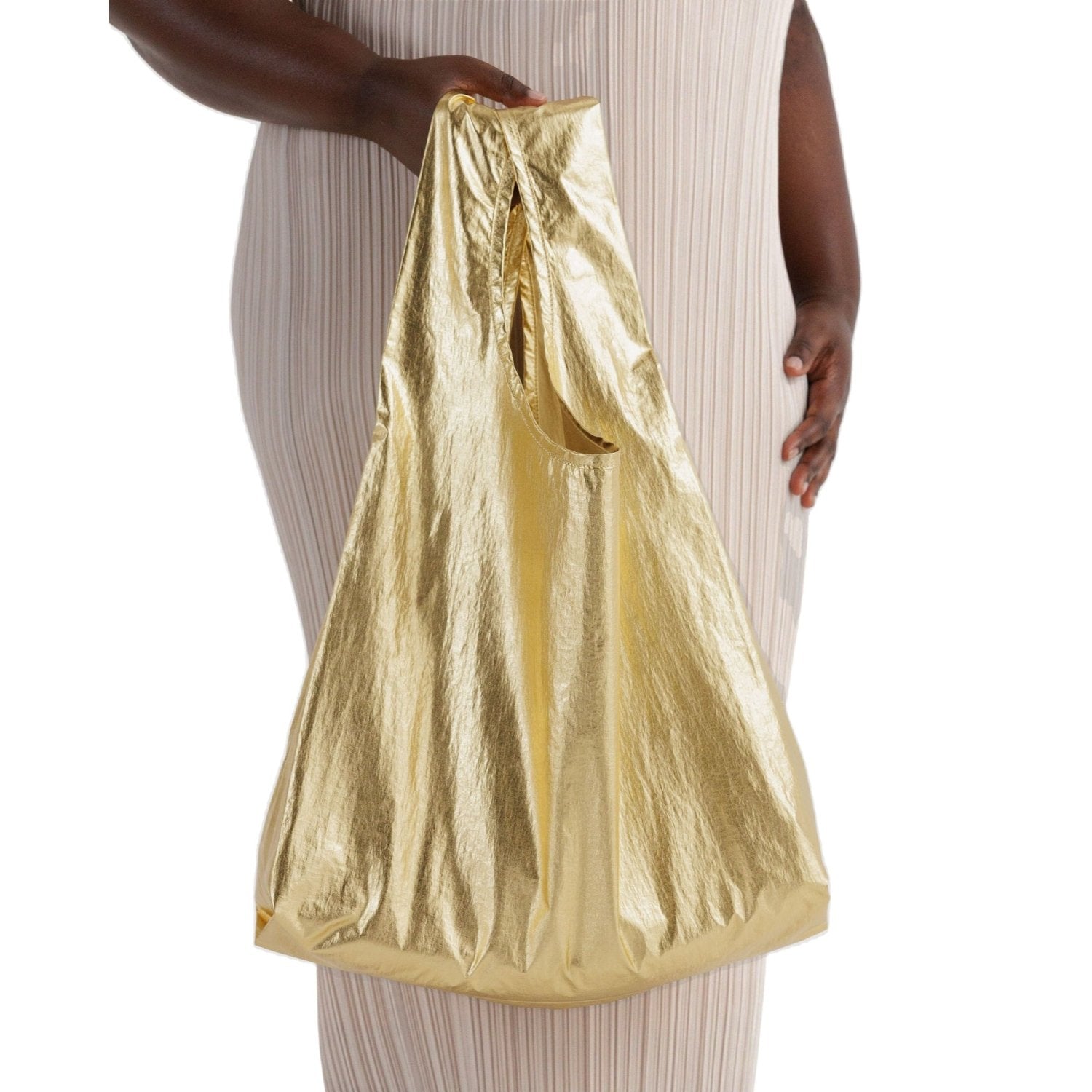 Baggu Standard Bag in Gold Metallic - Getoutside Shoes