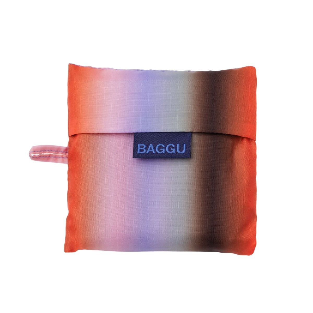 Baggu Standard Bag in Gradient Stripe Poppy & Lilac - Getoutside Shoes