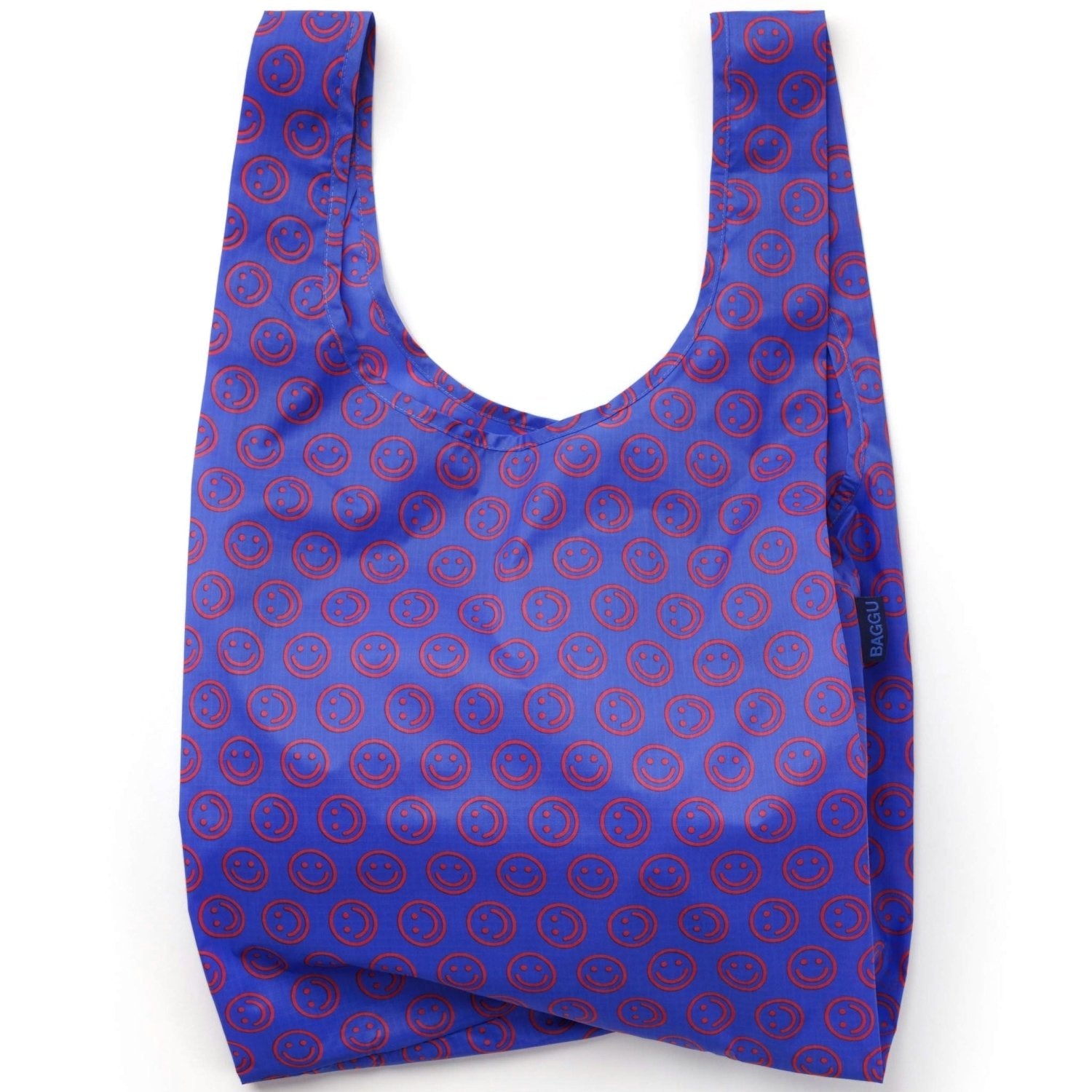 Baggu Standard Bag in Mini Cobalt Happy - Getoutside Shoes