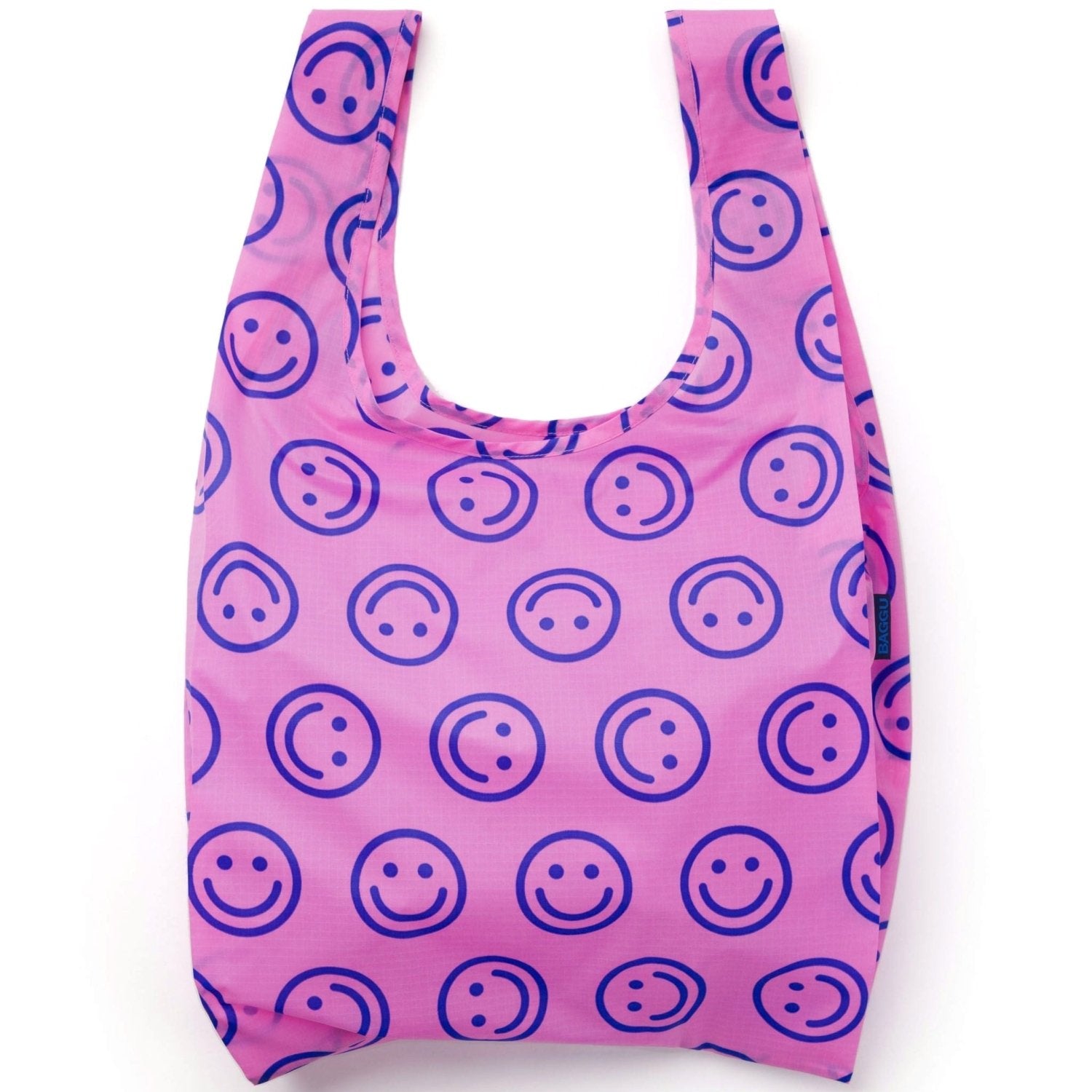 Baggu Standard Bag in Pop Pink Happy - Getoutside Shoes