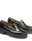 G.H. Bass Women's Whitney Super Lug Weejuns Loafer in Black