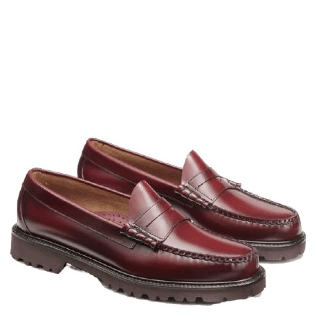 G.H. Bass Men's Larson Lug Weejuns Loafer in Wine
