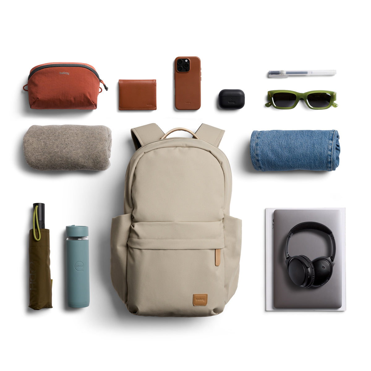 Bellroy Classic Daypack 21L in Tahini