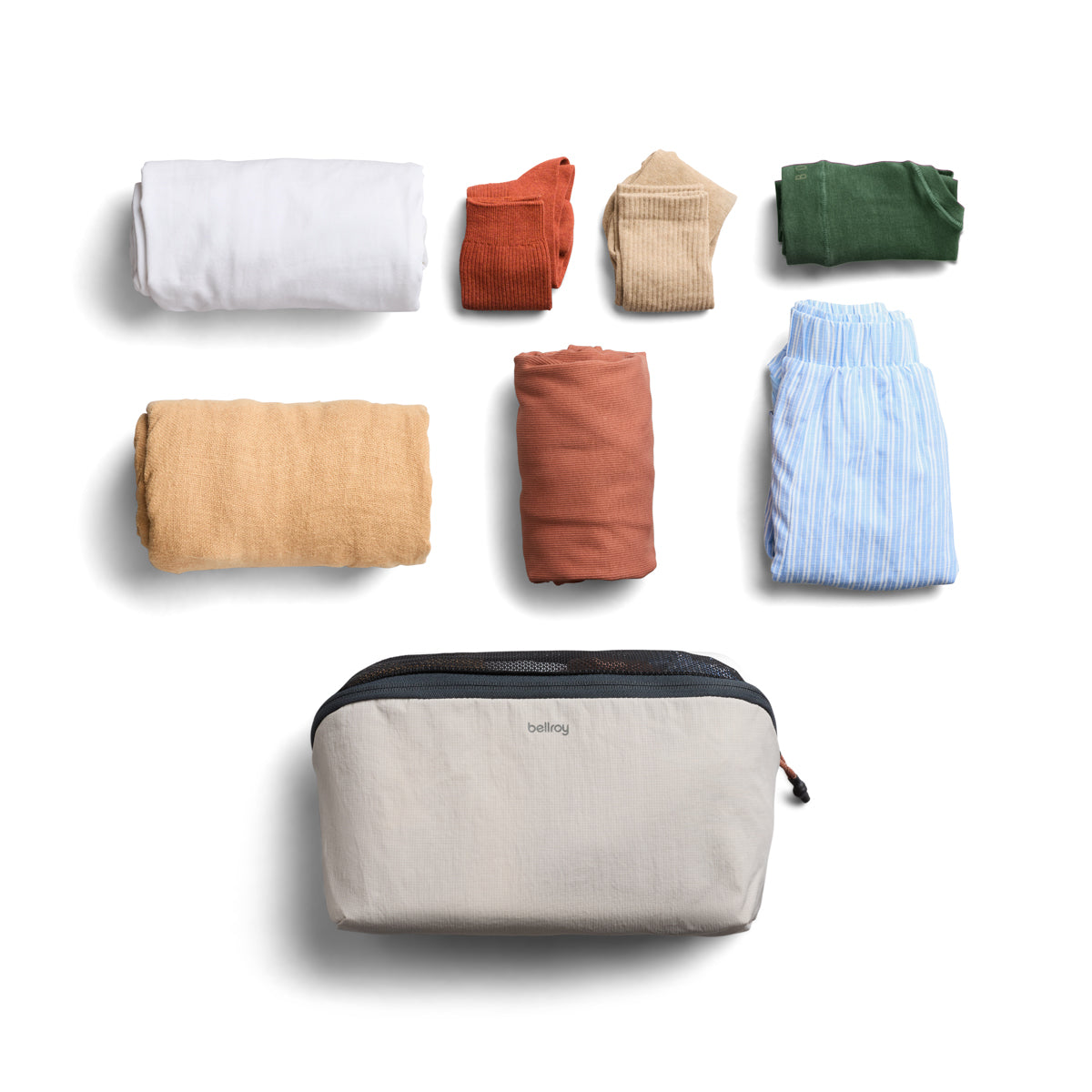 Bellroy Lite Packing Cube 4L in Ash
