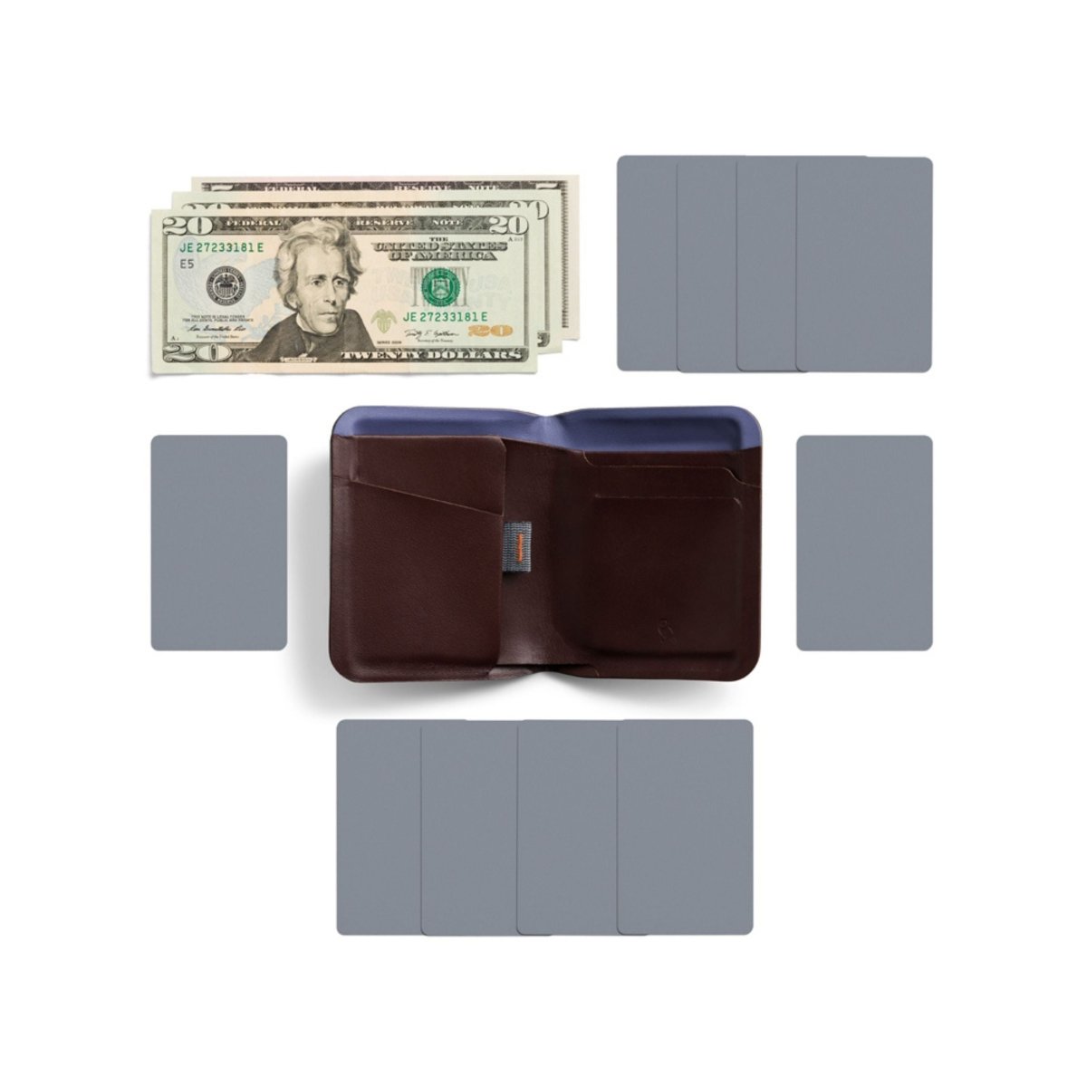 Bellroy Apex Note Sleeve in Espresso - Getoutside Shoes