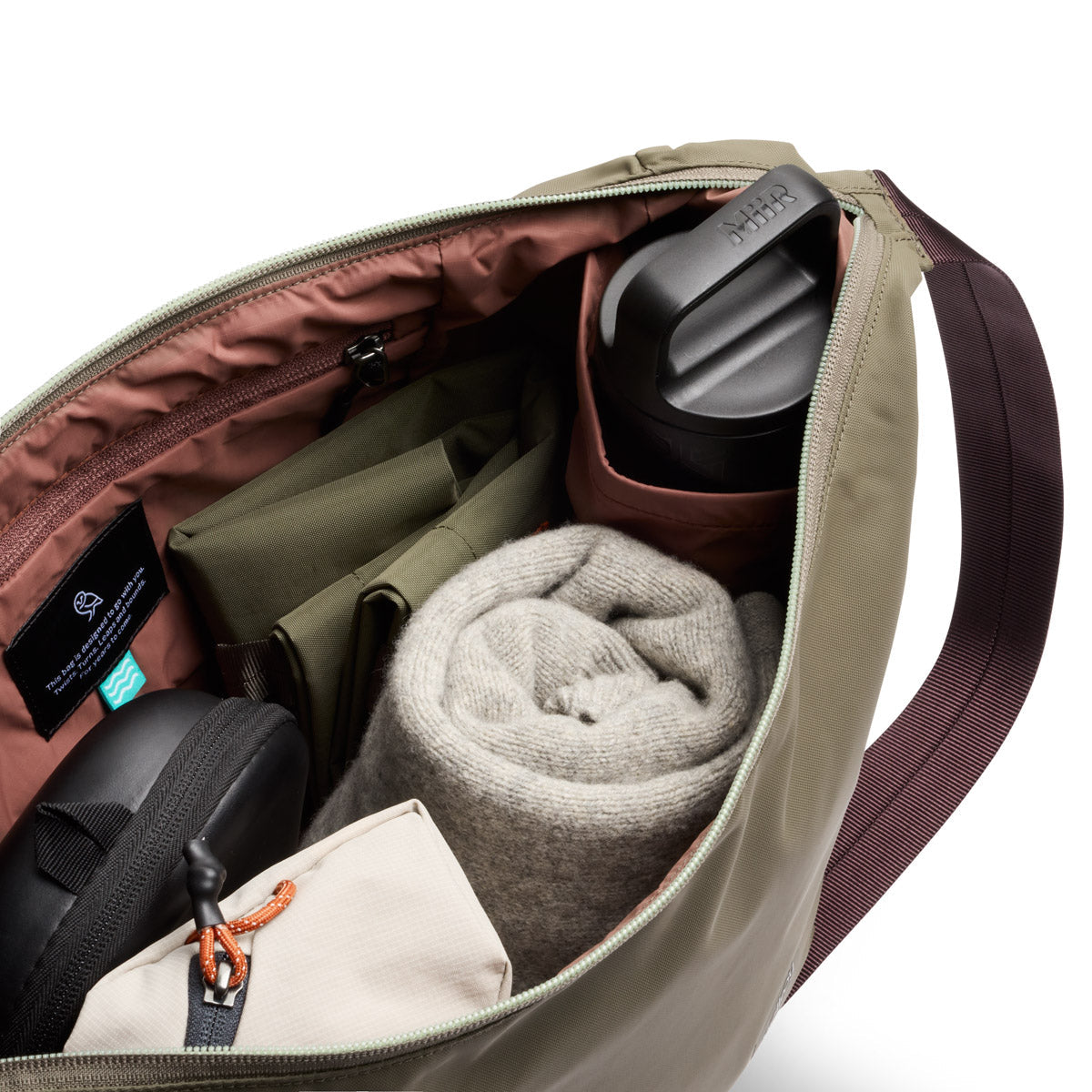 Bellroy Laneway Crescent Bag 12L in Seakelp