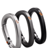 Bellroy Carabiner Trio in Black, Graphite & Silver - Getoutside Shoes