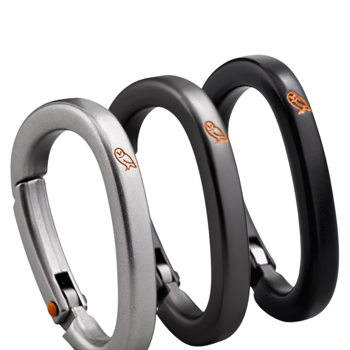 Bellroy Carabiner Trio in Black, Graphite & Silver - Getoutside Shoes