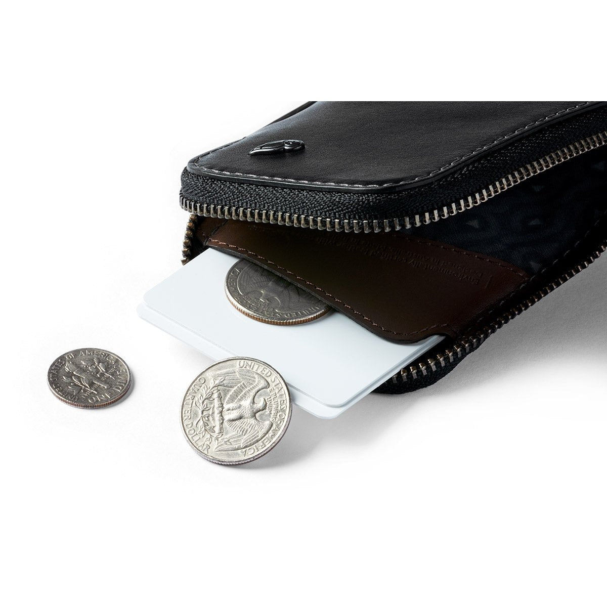 Bellroy Card Pocket in Black - Getoutside Shoes