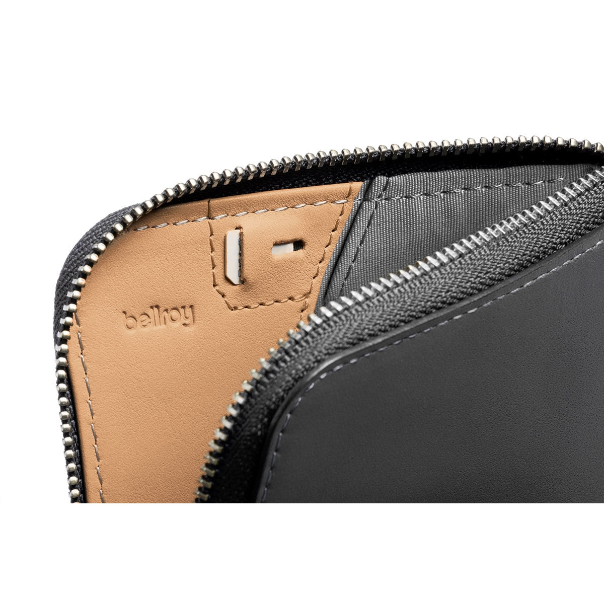 Bellroy Card Pocket in Charcoal Cobalt - Getoutside Shoes