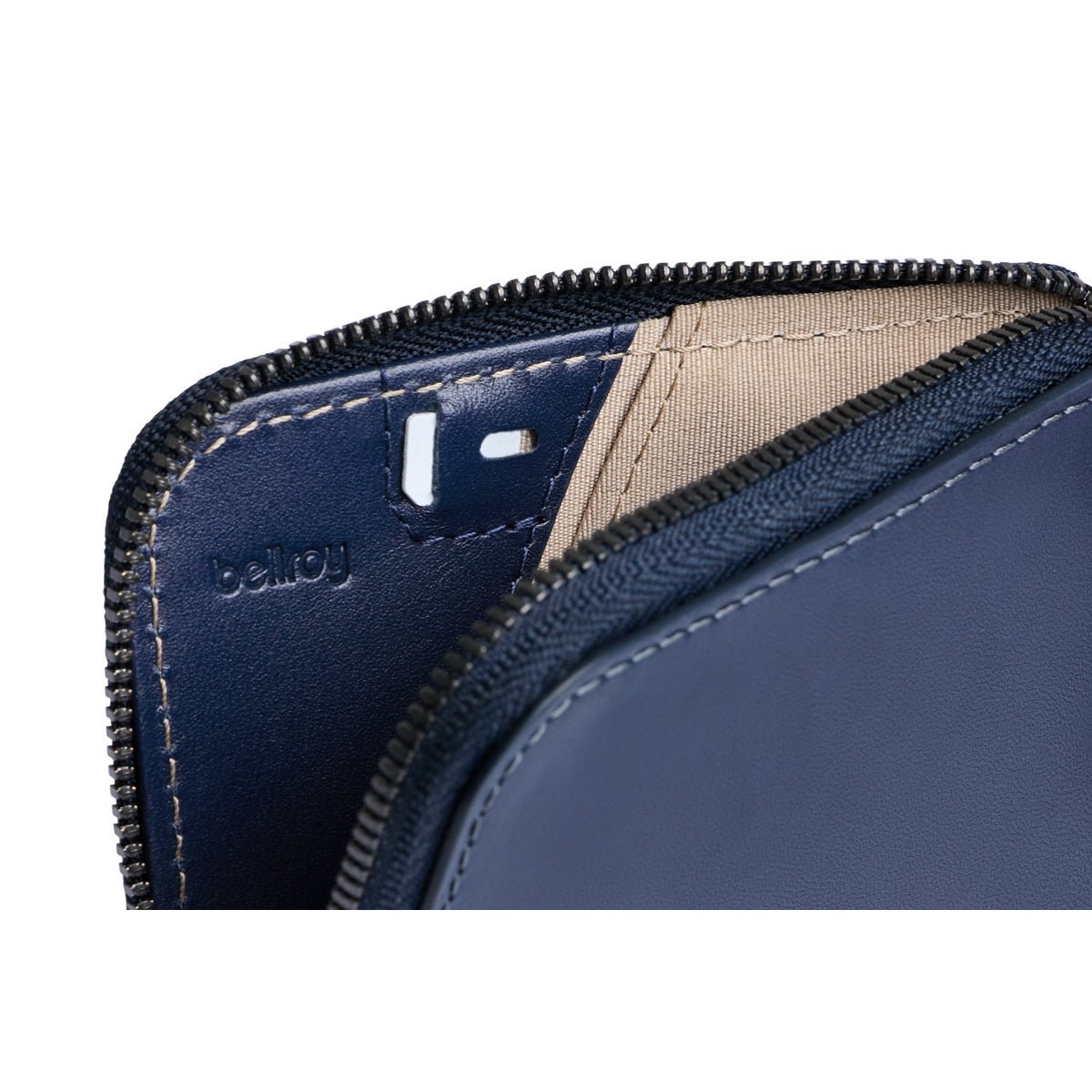 Bellroy Card Pocket in Navy - Getoutside Shoes
