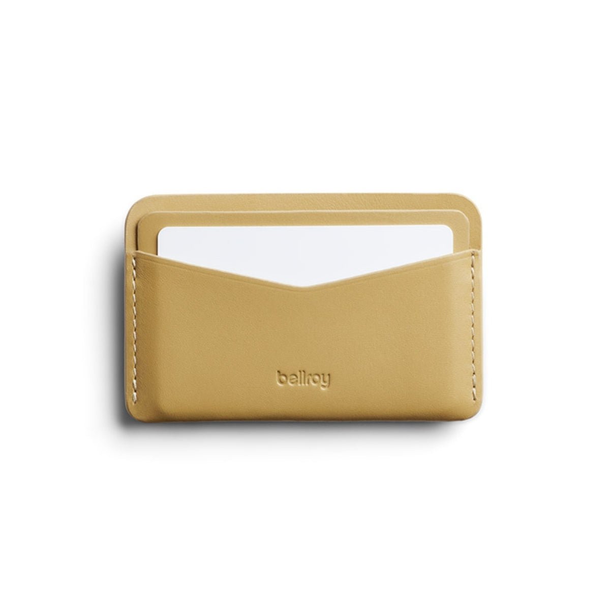 Bellroy Card Slip in Mustard - Getoutside Shoes